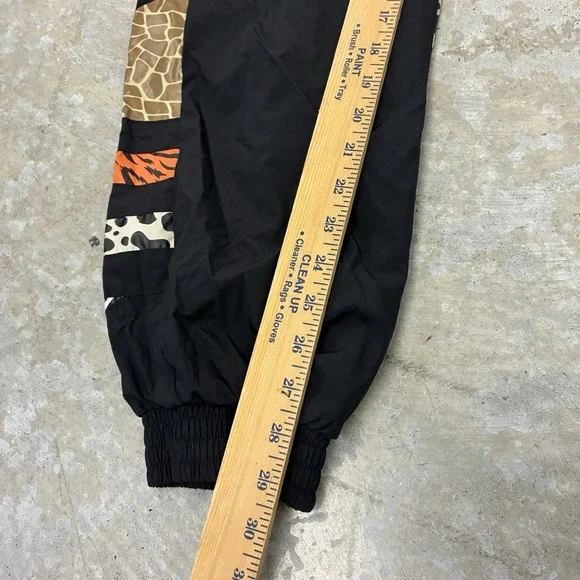 Adidas Atmos ATM Leopard Print Logo Track Pants Men's Small Black Trefoil GT7294 - Picture 11 of 16